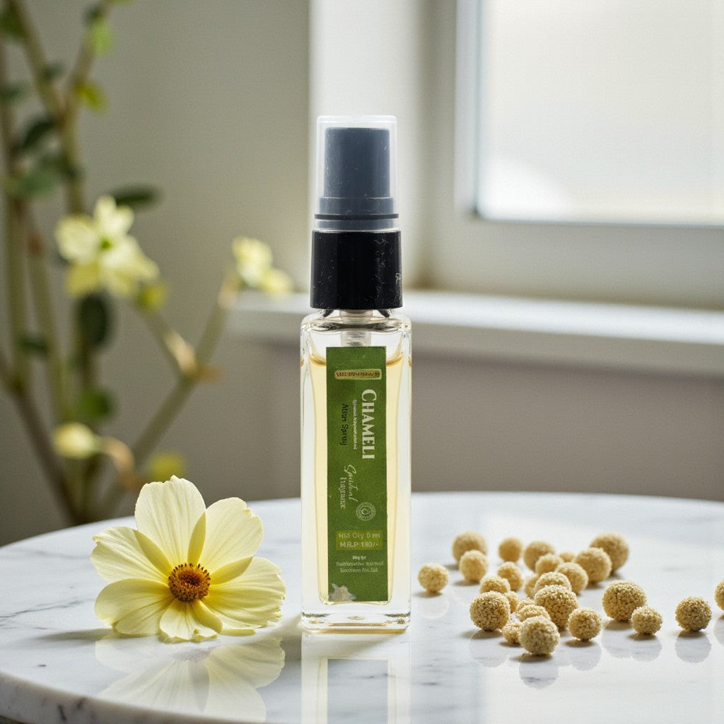 Pujahome Sugandhya Chameli Itra For Puja 8ML | Premium Pooja Attar For Home And Mandir (Pack of 1)