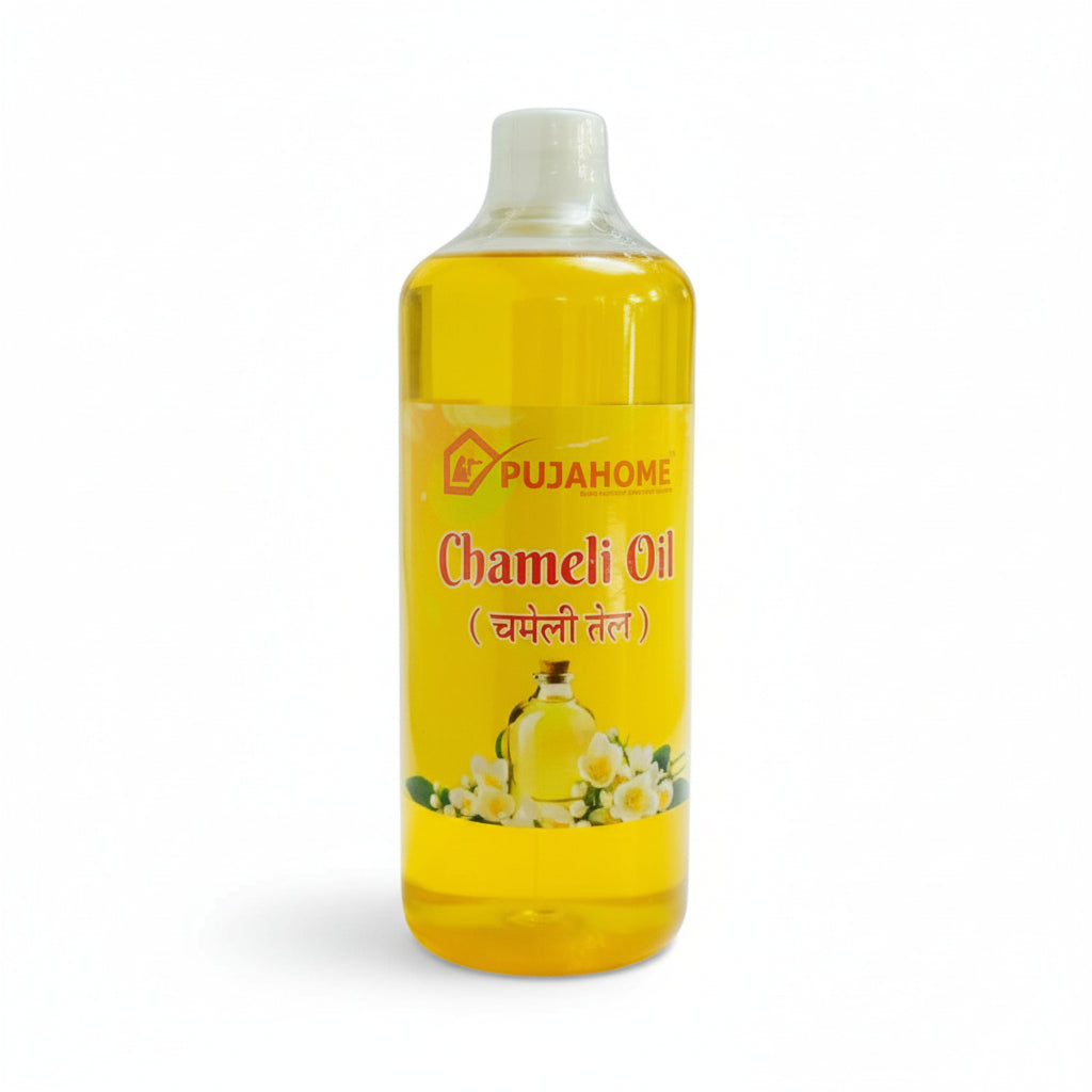 पूजा के लिए पूजहोम चमेली तेल ५०० मिली बोतल