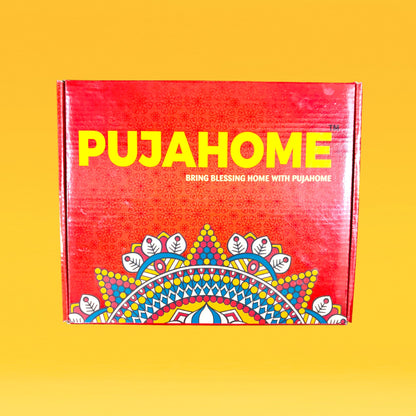 Pujahome Bhoomi Pujan/Neev Pujan Samagri Kit  (Includes 35 Items)