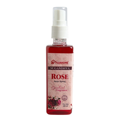 Pujahome Rose Spray 100ml | Perfume Spray for Pooja Purpose(Pack of 1)