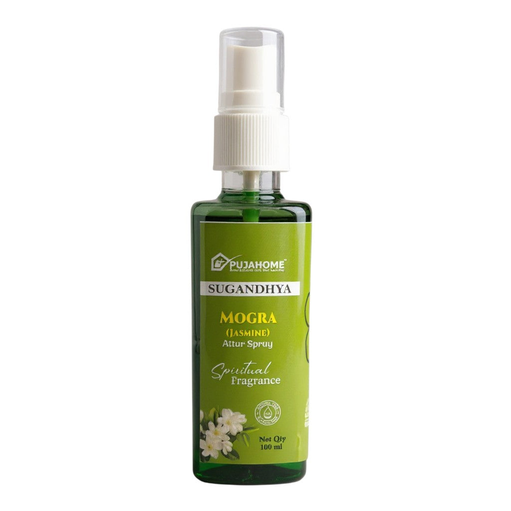 Pujahome Mogra Spray 100ml | Perfume Spray for Pooja Purpose(Pack of 1)