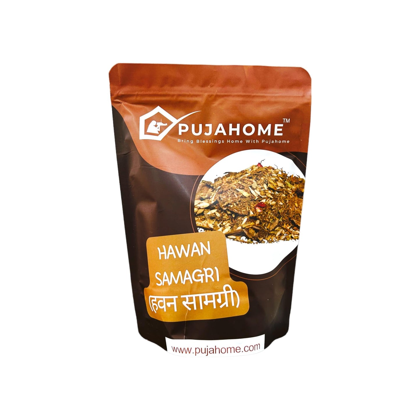 Pujahome Havan Samagri for Pooja | Pure Hawan Samagri Dhoop with Natural Herbs Pack of 400 Grams